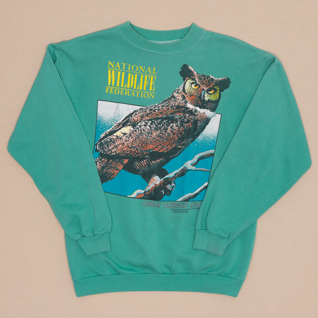Great Horned Owl Sweater, M