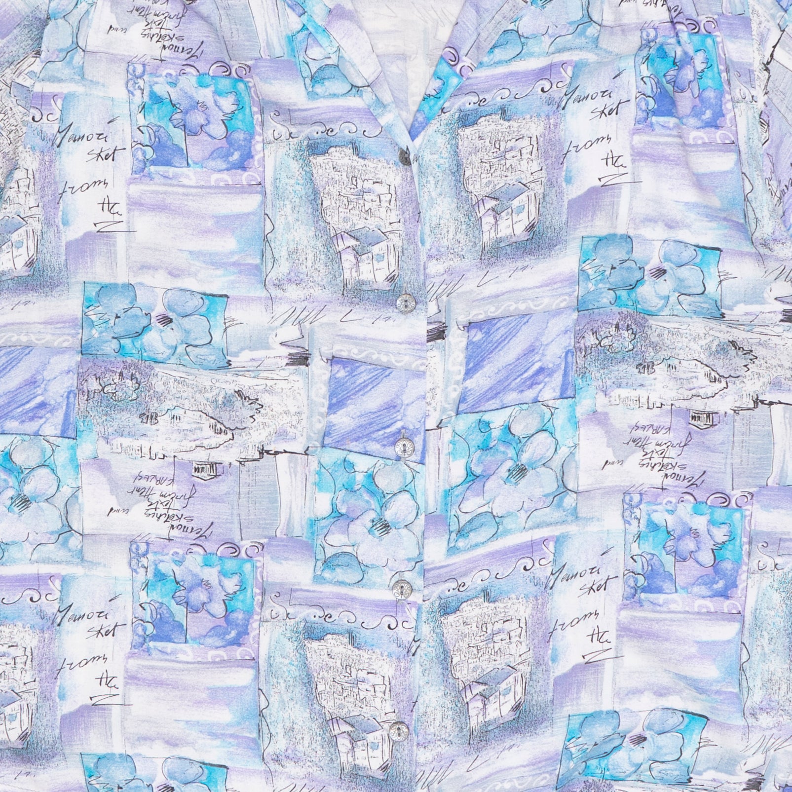 Pattern Kurzarmhemd, S-M