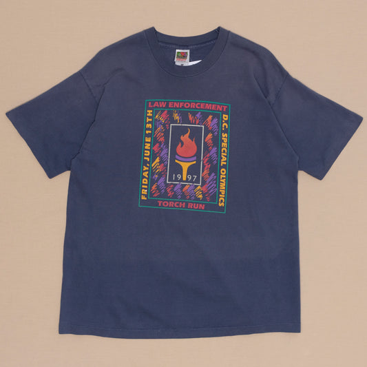 Torch Run T Shirt, XL