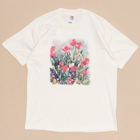 Flower T Shirt, XL