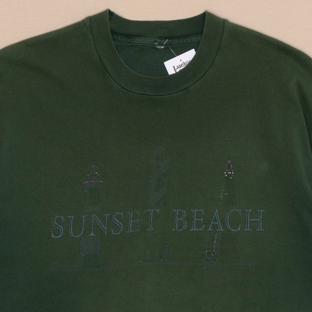 Sunset Beach T Shirt, XL