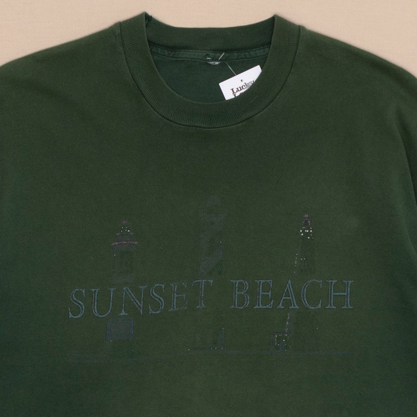 Sunset Beach T Shirt, XL