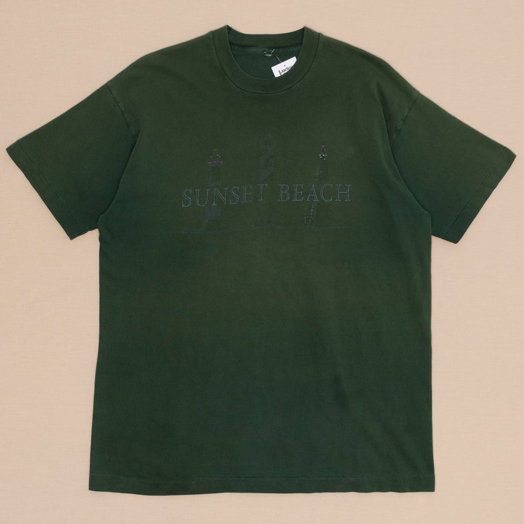 Sunset Beach T Shirt, XL