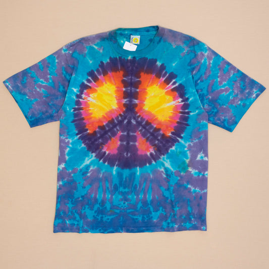Sundog Batik Peace T Shirt, XL