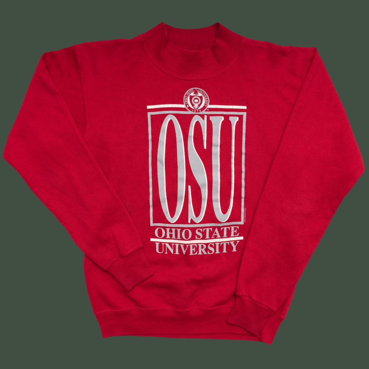 Ohio State University Mockneck Sweater, M