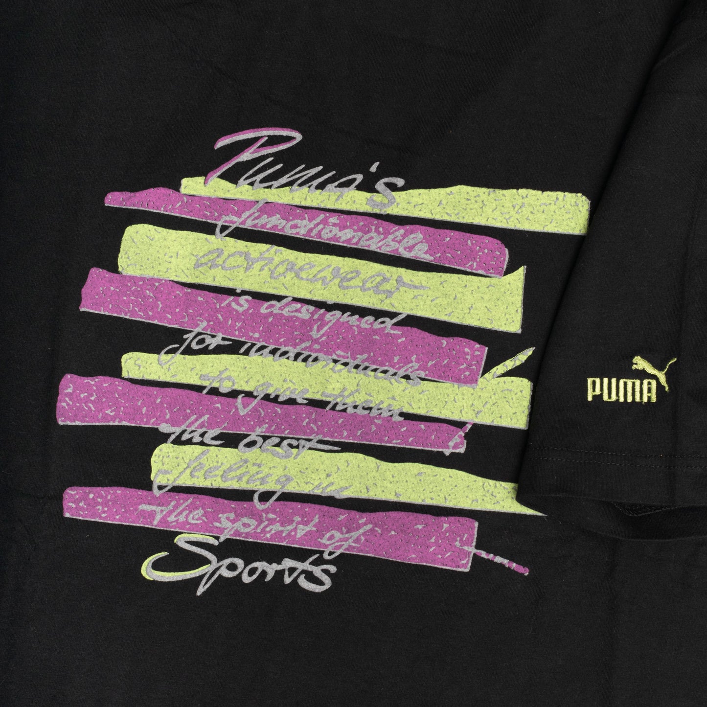 Deadstock Puma Sports T Shirt, XL