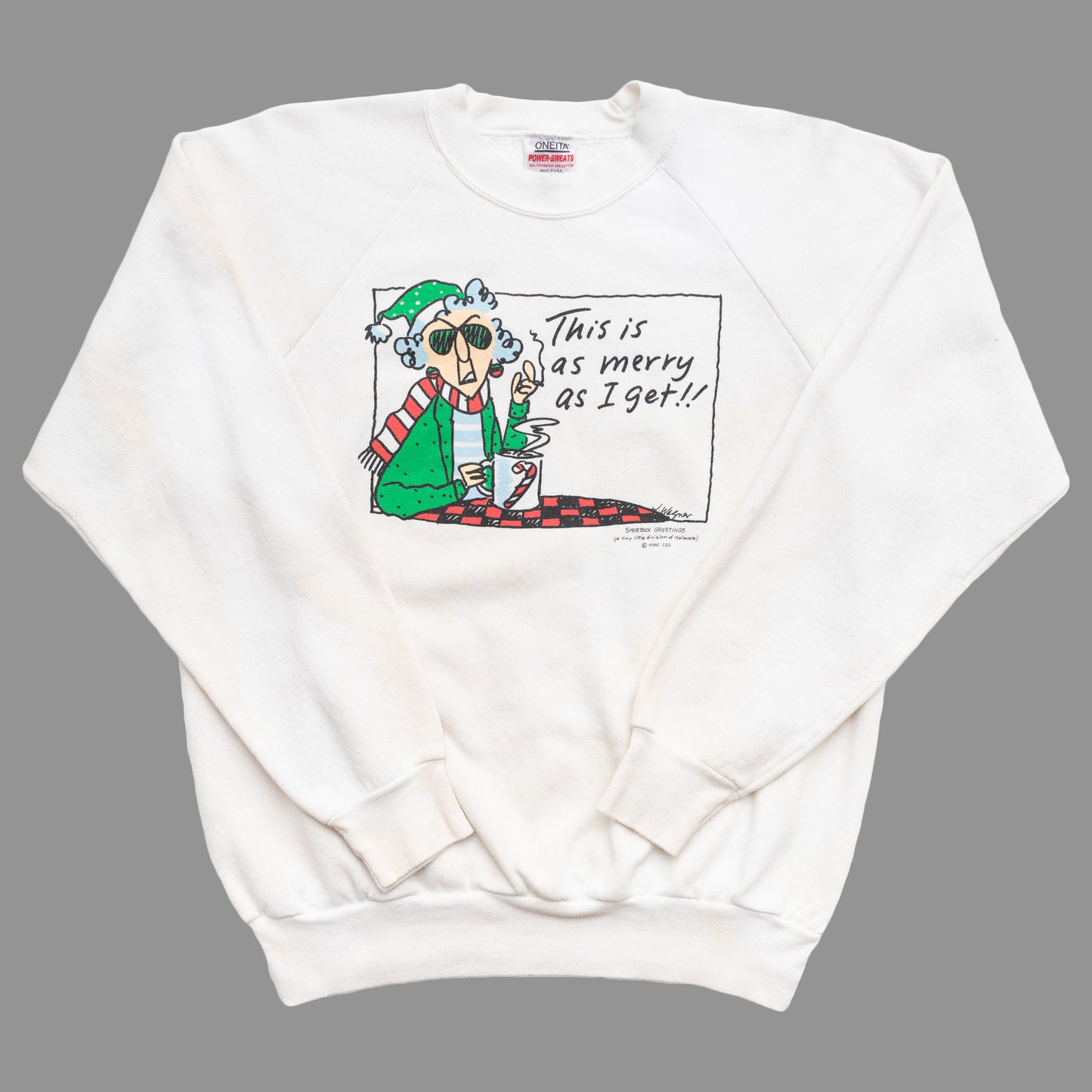 Grumpy Grandma Christmas Sweater, L-XL