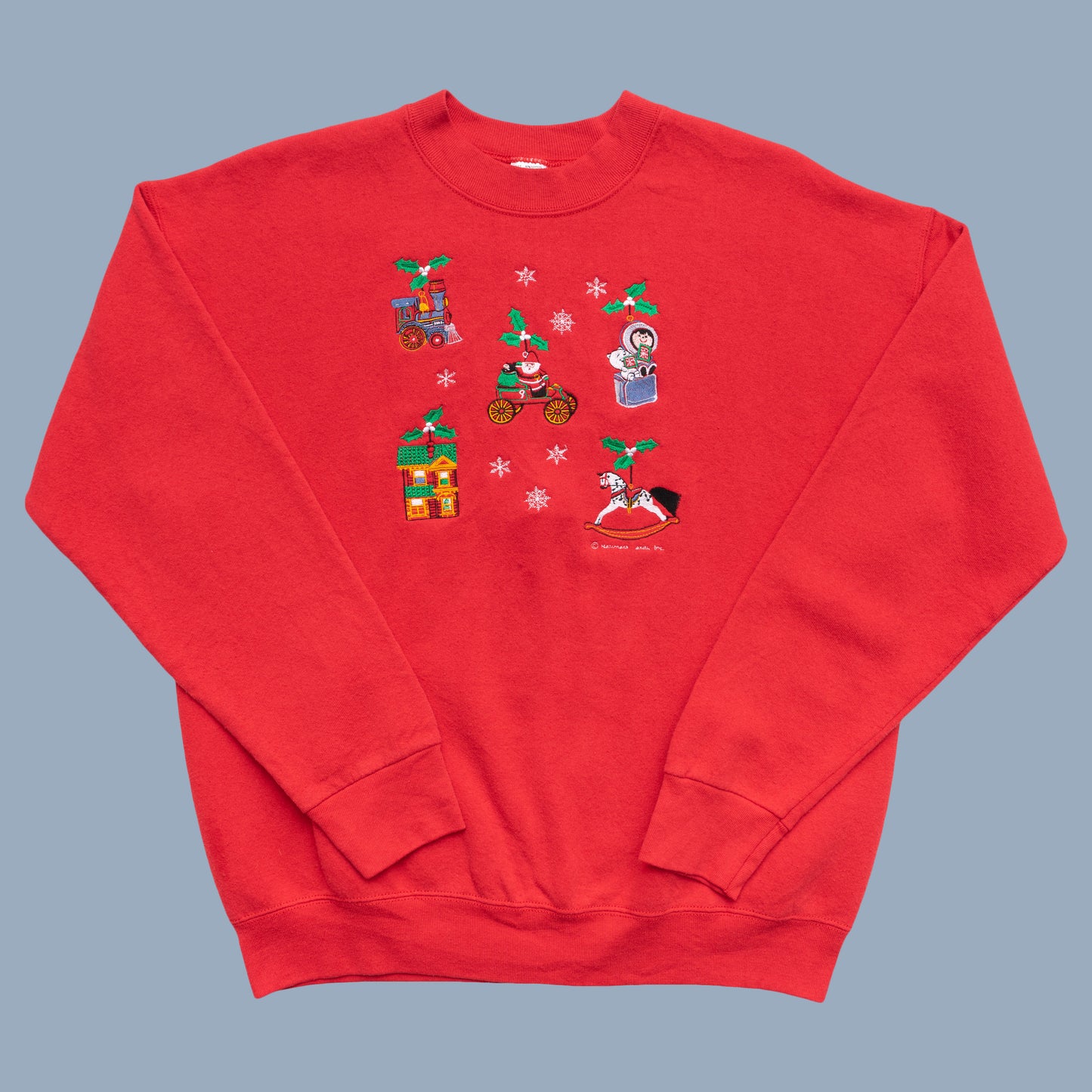 Christmas Ornament Sweater, L