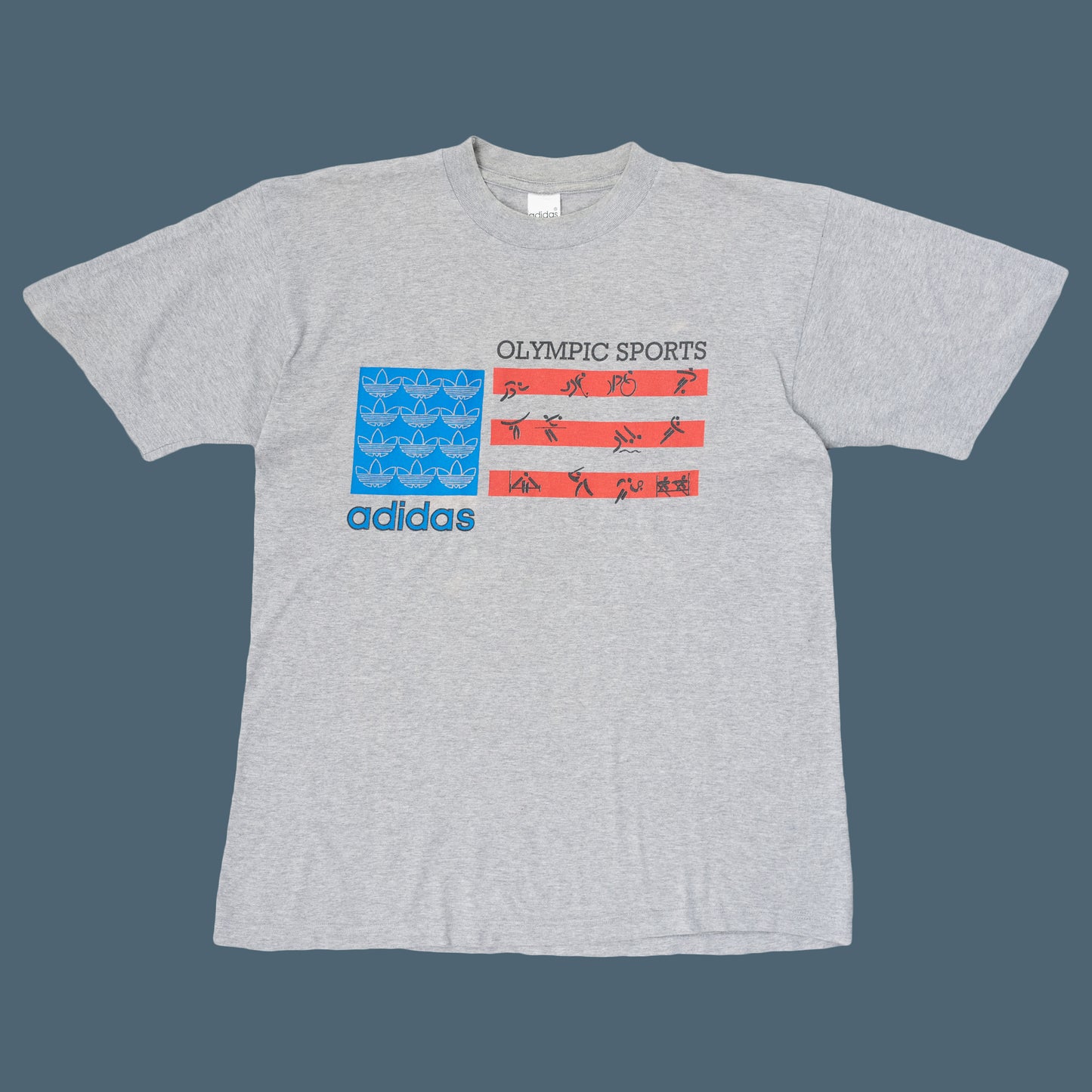 Adidas Olympic Sports USA T Shirt, M