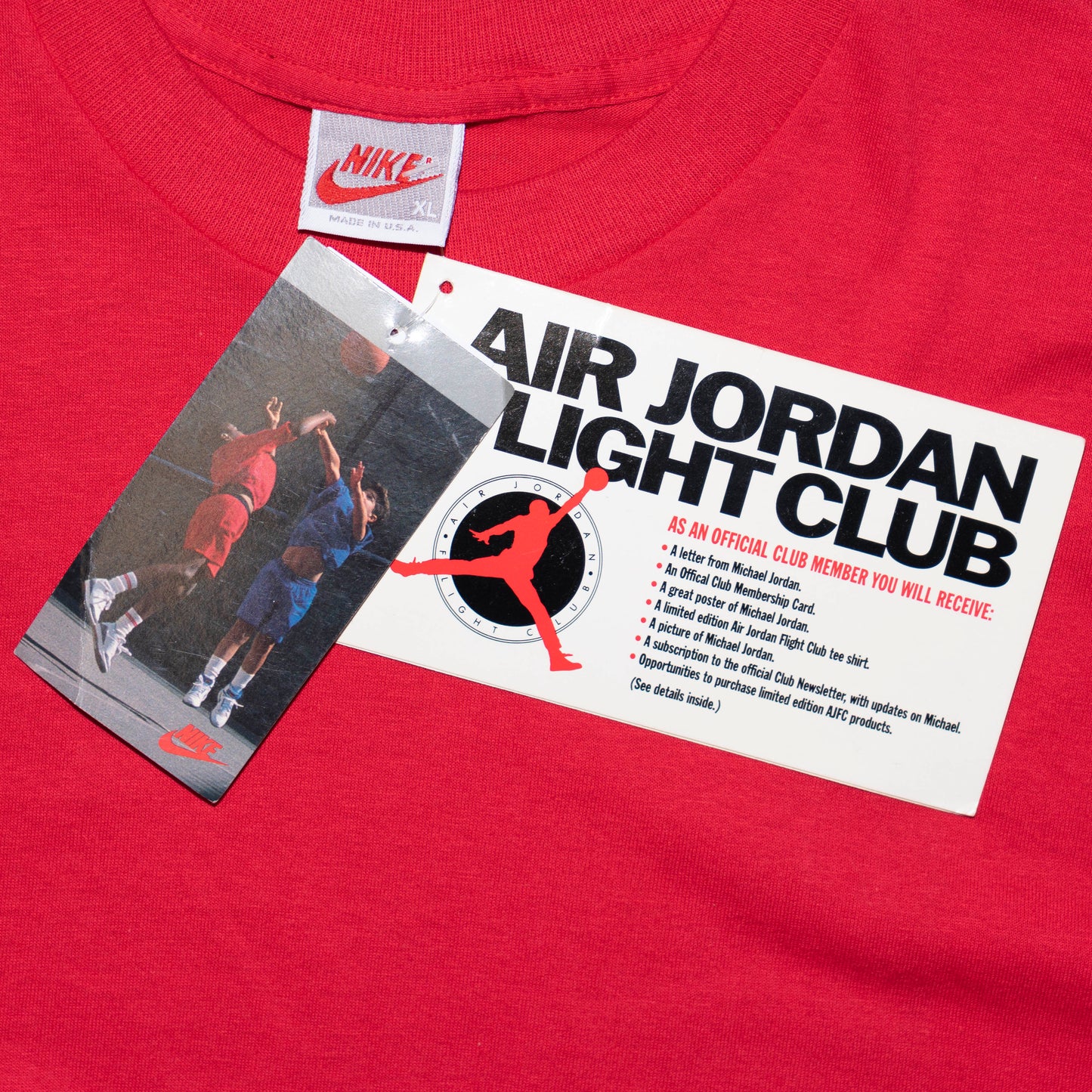 Deadstock Nike 23 Jordan Flight Club T Shirt, Kids XL