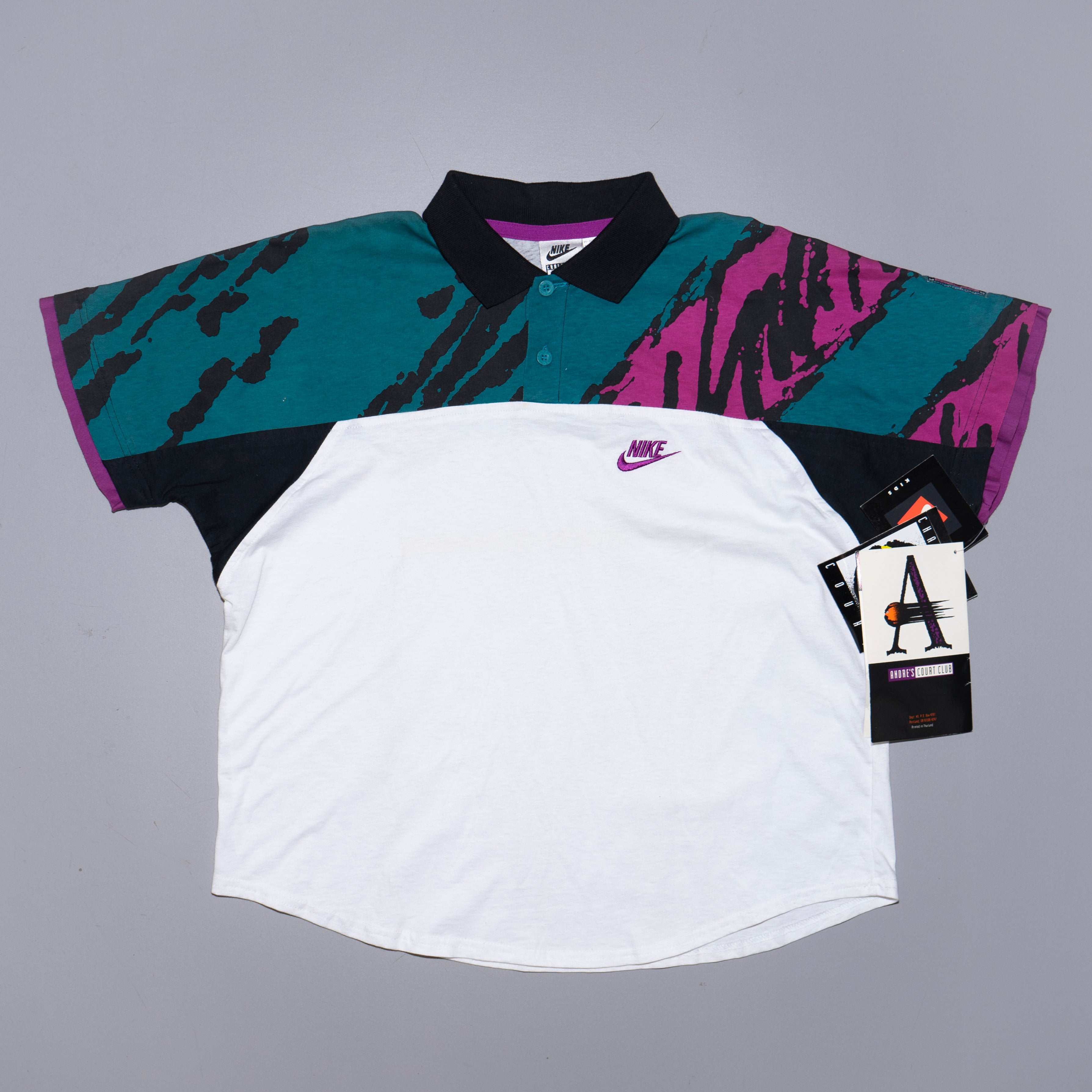 Deadstock Nike Challenge Court Poloshirt, Kids L