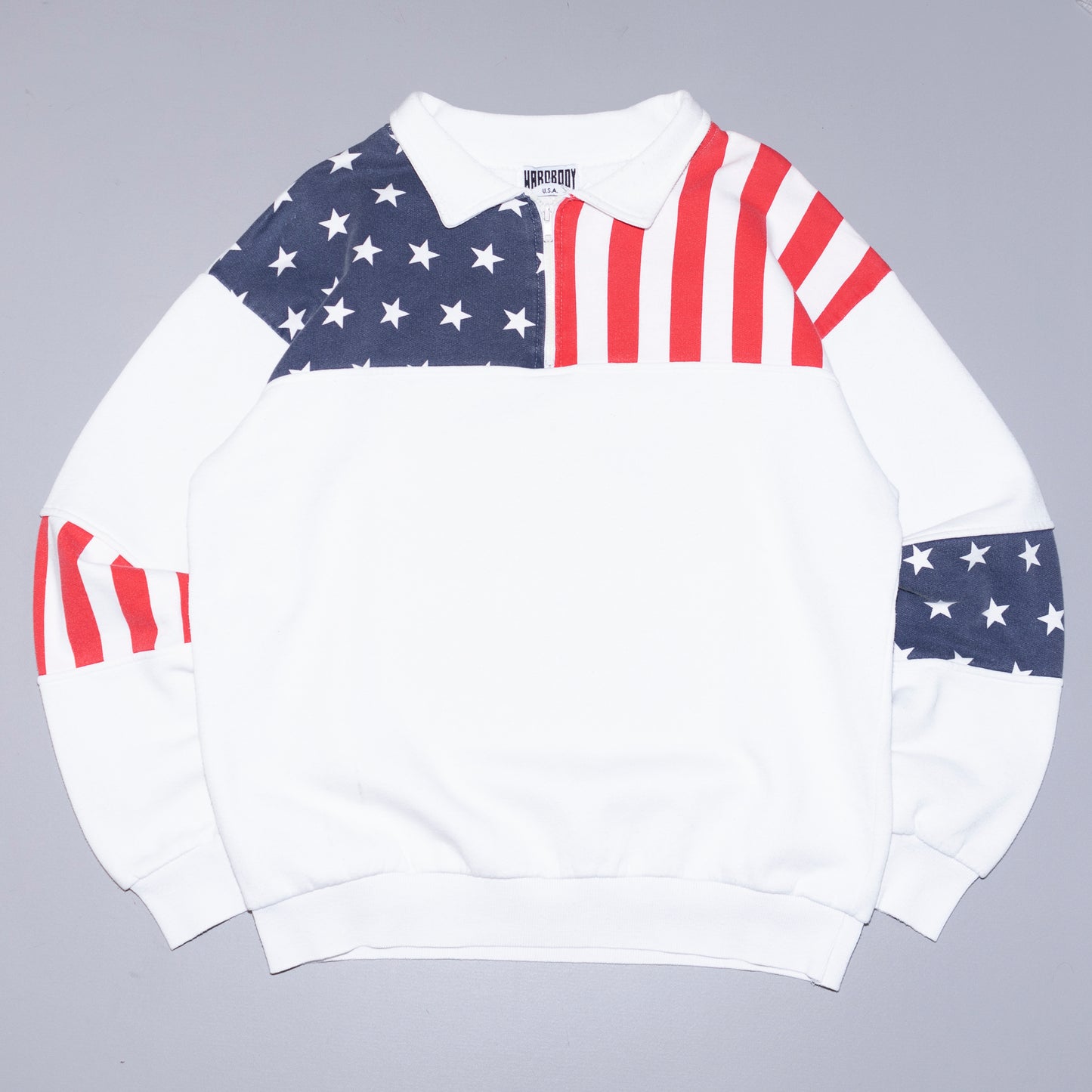 USA Quarterzip Sweater, M