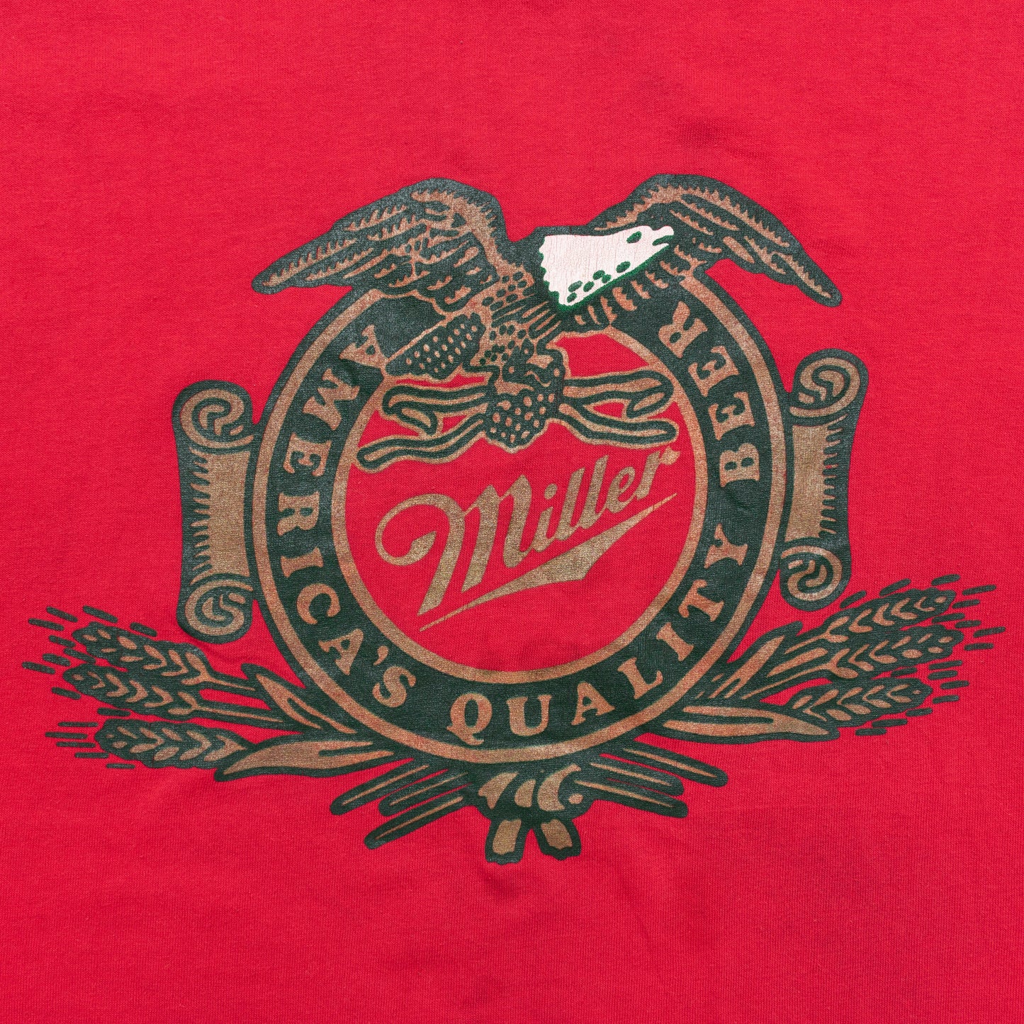 80s Miller Light T Shirt, M-L