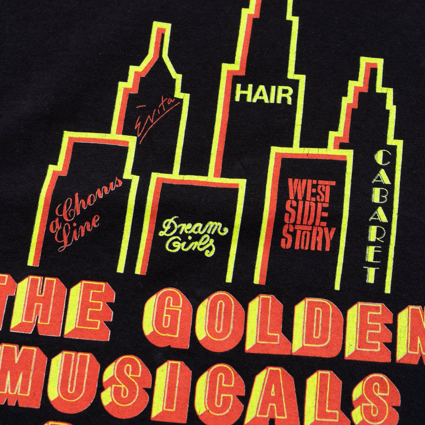 Musicals Of Broadway T Shirt, L