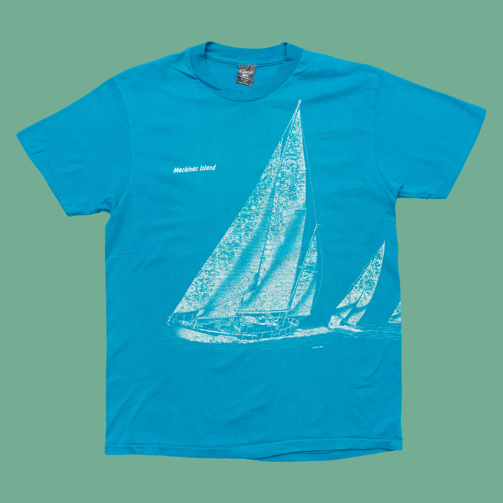 Mackinac Island Souvenir T Shirt, M-L