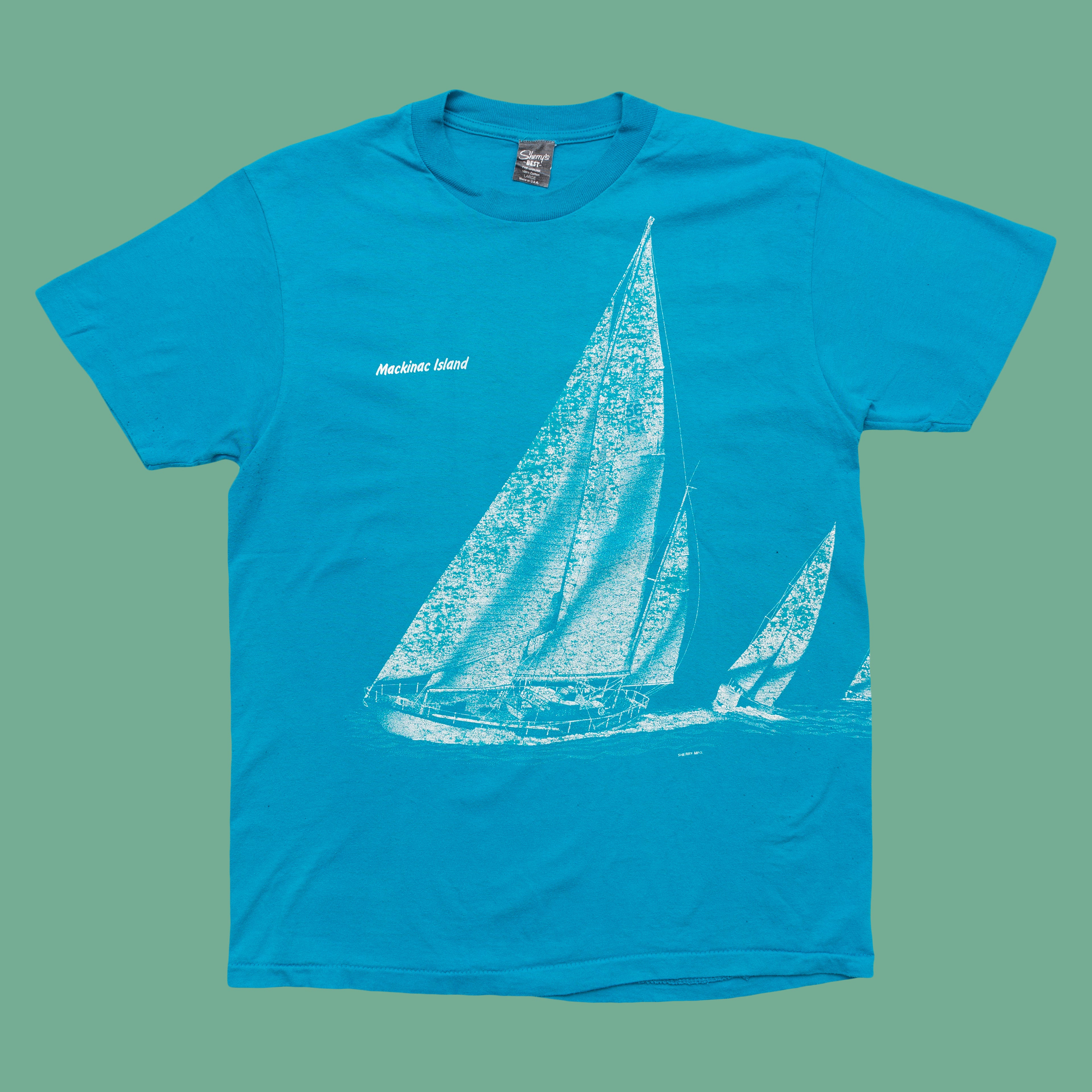 Mackinac Island Souvenir T Shirt, M-L