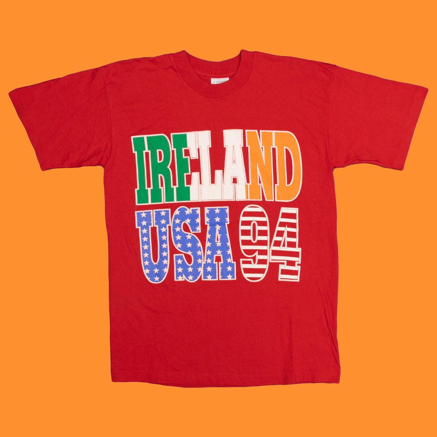 Screen Stars USA World Cup 1994 Ireland T Shirt , M
